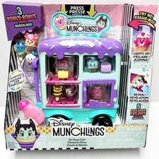 Disney Munchlings Ice Cream Cart Mystery Box Villians Bonus Pieces Light Up Toys