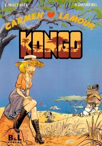 CARMEN LAMOUR IN KONGO (deutsch) lim. 999 ERIC MALTAITE STEPHEN DESBERG +sexy+ - Picture 1 of 1
