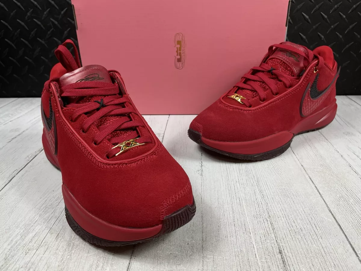 Size 7.5-NEW Nike Lebron 20 XX 'Liverpool' Red Basketball Shoes