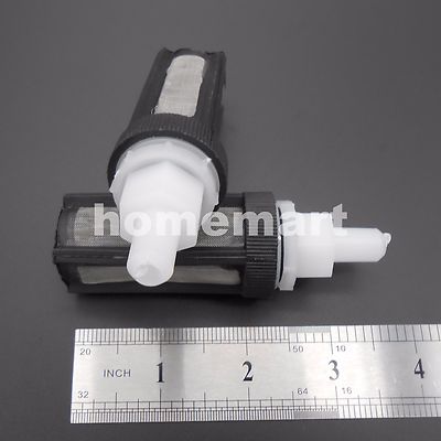 2PCS Head 9.8MM Strainer Water Pump Suction Stainless Net Filter SIL Tube Inlet