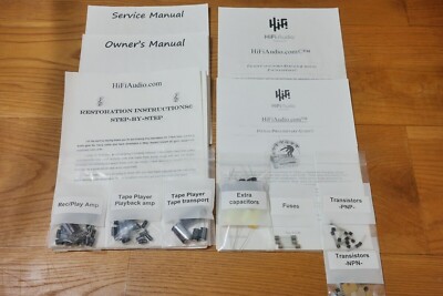 Teac A-4000 reel deck restoration service kit repair rebuild capacitor