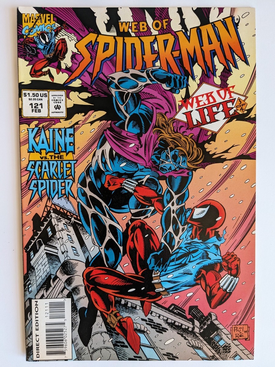 Web of Spider-Man #121 VF/NM Marvel Comics Kaine Scarlet