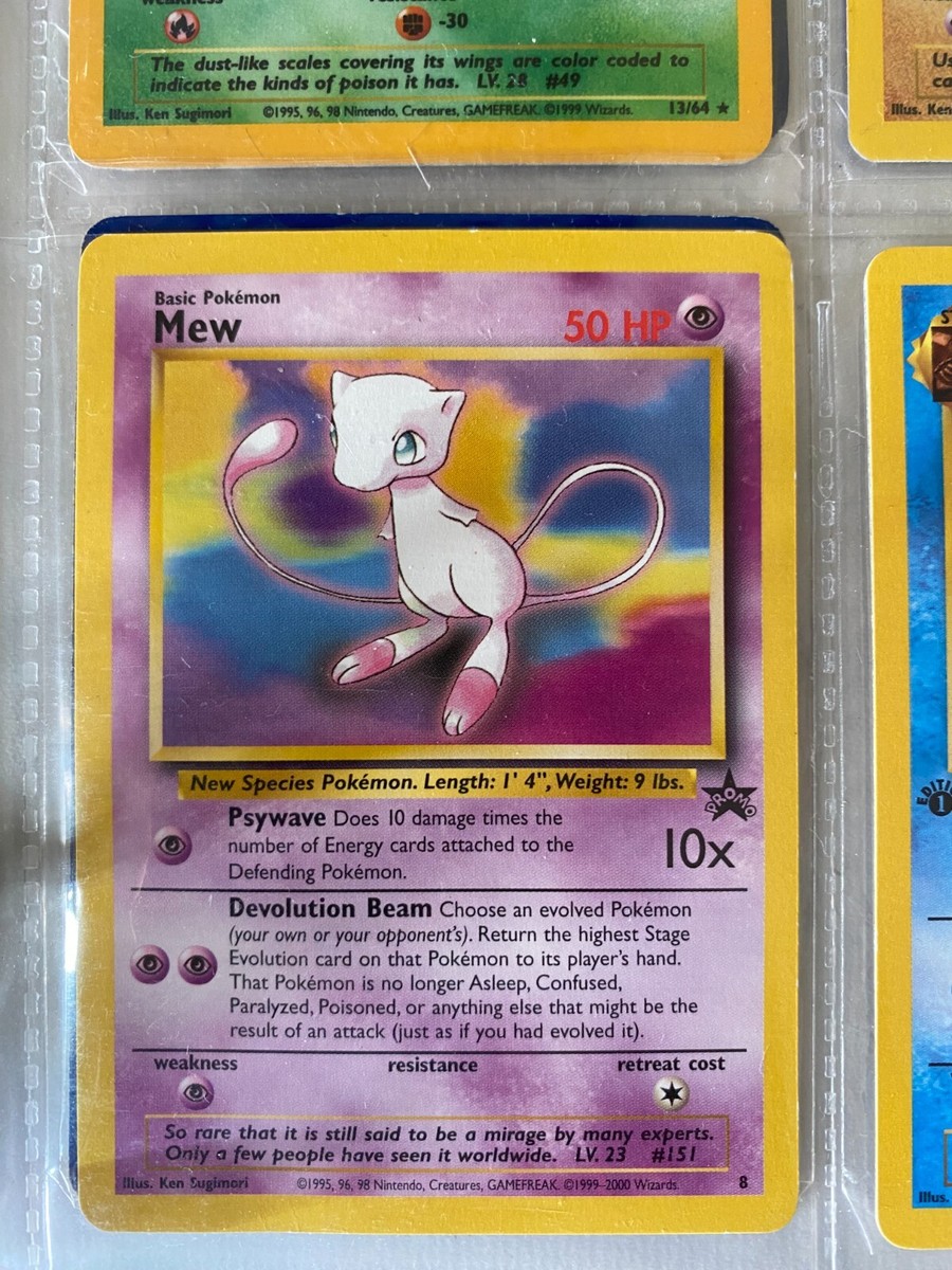 Pokemon Mew Black Star Promo #151 Card | eBay