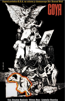 Decoration interior design Poster.Decor movie art.Goya Drawing Painter.4354