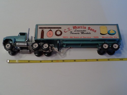 Winross Models 1/64 Camion e Rimorchio C.Z. Martin Sons Lancaster Mercato Contadino - Foto 3 di 3