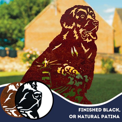 Newfoundland Silhouette Dog Lover Owner Gift Her Him Ornaments Home Decor Statue - 第 22/49 張圖片