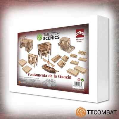 TTSCX- EXC-2209 TTCombat - Streets of Venice - Fondamenta de la Grazia White Box