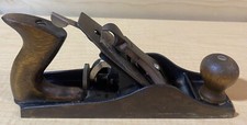 Vintage Smooth Bottom Wood Plane MADE IN USA 9" Unbranded
