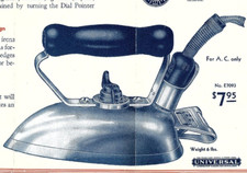 1920s Brochure Universal Frary Landers Clark Electric Irons Hand DT Edison Co