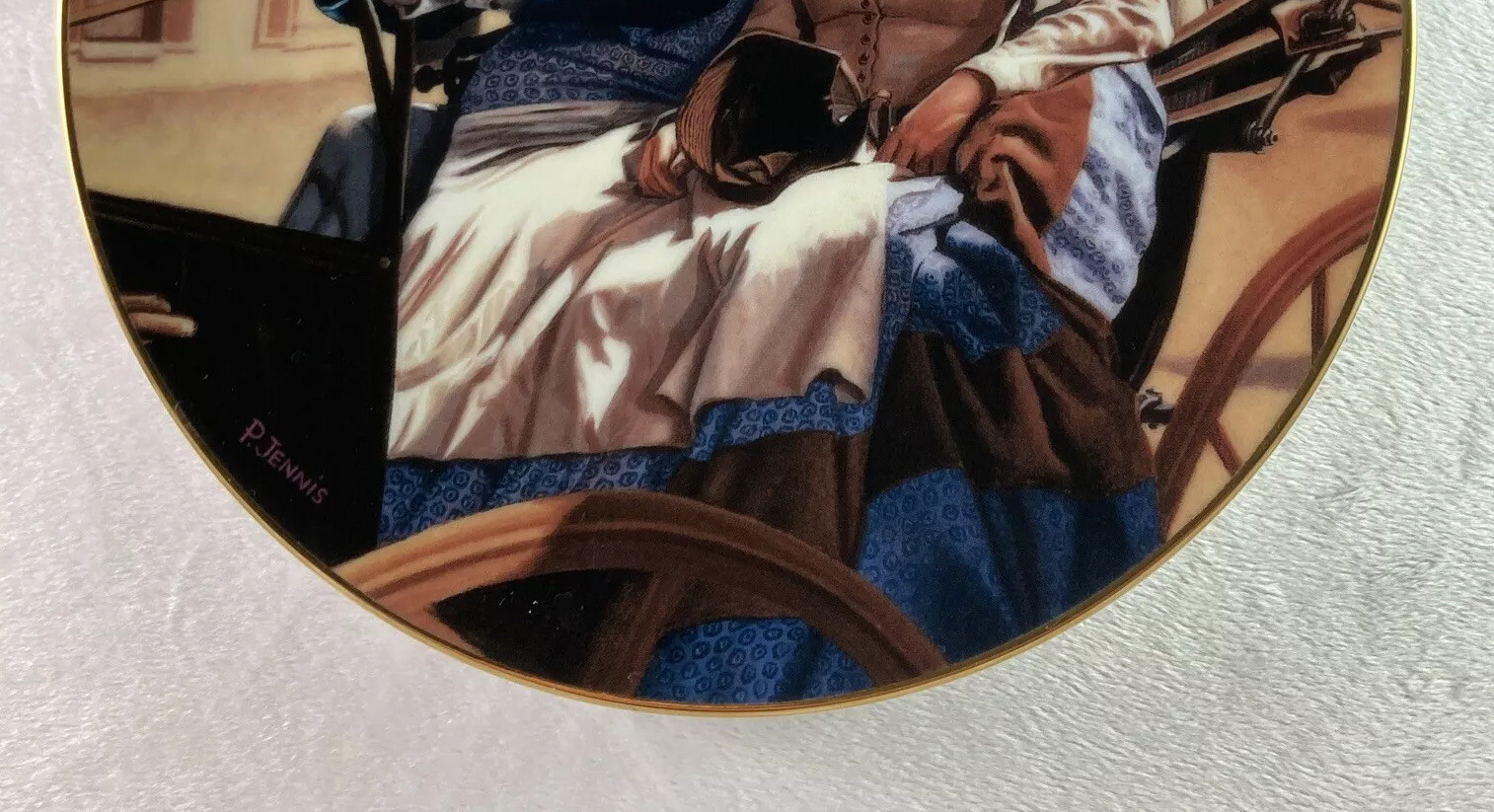 THE BUGGY RIDE Plate Critic's Choice:  Gone with the Wind Series #9 Paul Jennis