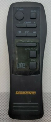 DigiSonic Remote Control CD Compact Disc 
