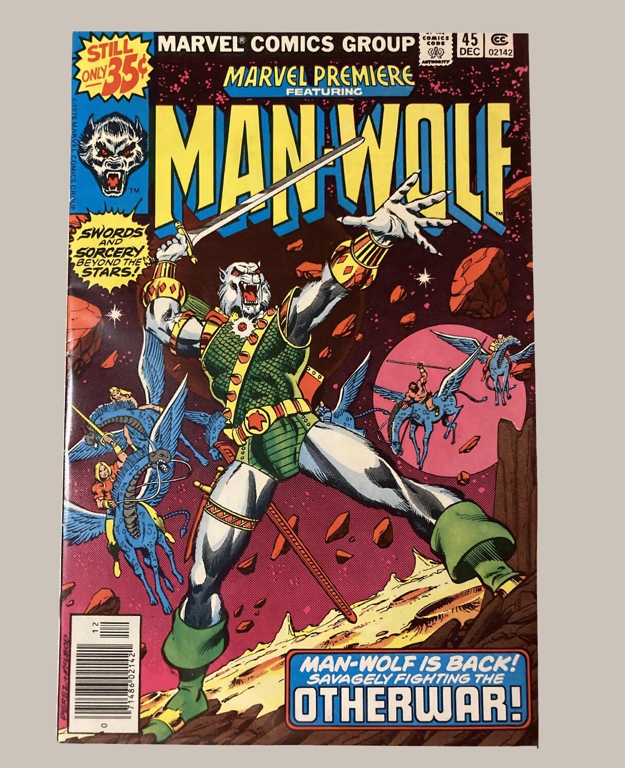 Marvel Premiere 45 Classic Comic Cover Art Poster  