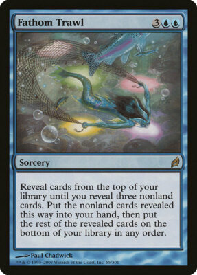 Magic MTG Tradingcard Lorwyn 2007 Fathom Trawl 65/301