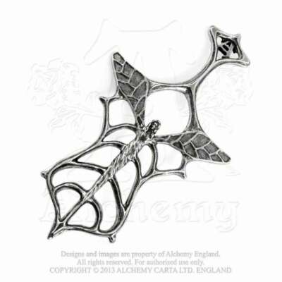 Alchemy Gothic La fee Verte Absinthe Sugar Spoon Art Nouveau Green