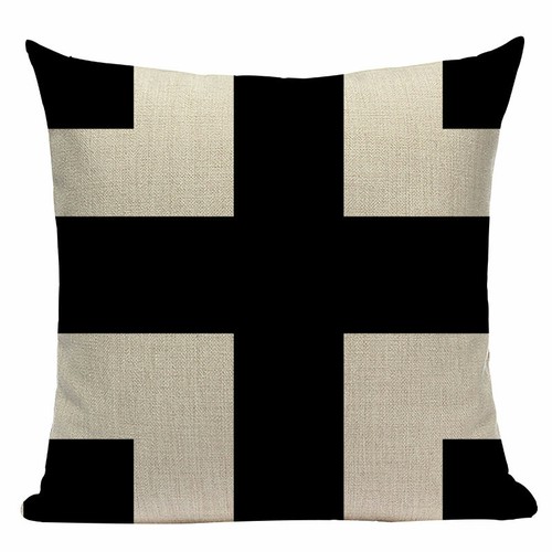 Geometric Letter Simple Style Pillow Covers High Quality Cushion Cover Camping - Picture 35 of 36
