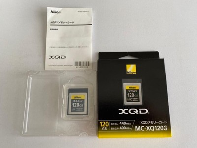 Nikon XQD Memory Card Black 120GB MC-XQ120G USED | eBay Nikon XQD Memory Card Black 120GB MC-XQ120G USED | eBay