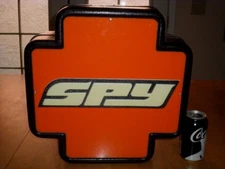 SPY SUNGLASSES [3-D] ADVERTISING PLASTIC STORE SIGN, DOUBLE SIDED,OFFICIAL LIC. 