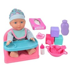 BABY DOLL PLAY CHAIR SET ACCESSORIES CHILD ENGAGING TOY GIFT SOFT KIDS DOLL SET