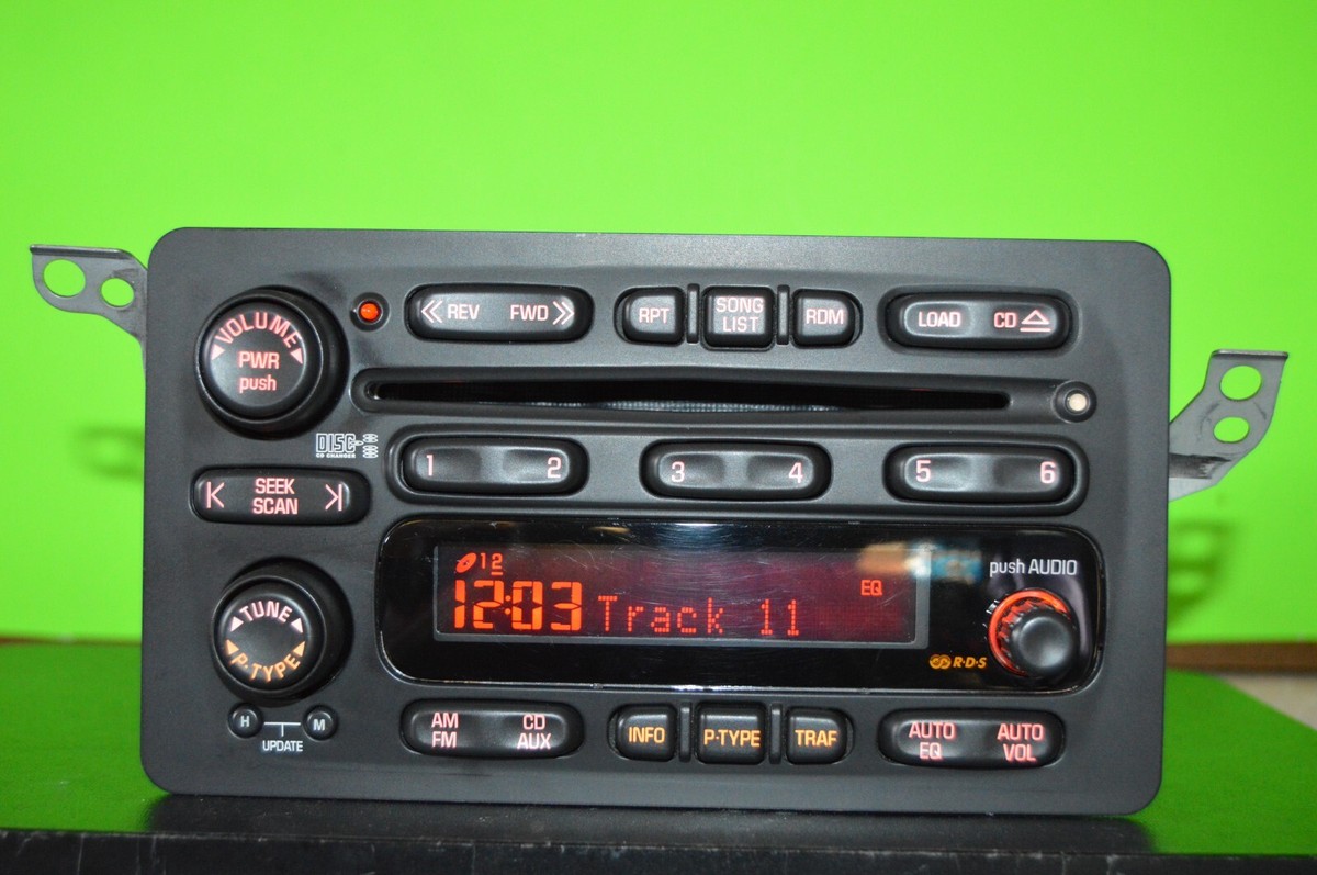 03 04 05 06 07 Pontiac Vibe factory 6 disc CD player radio stereo
