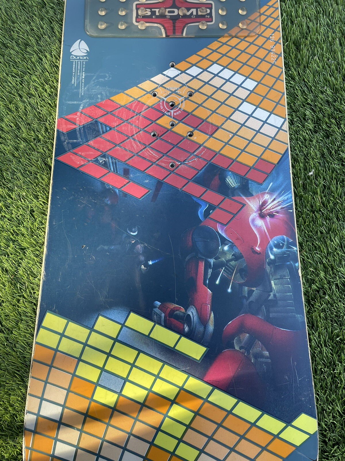 Vintage 1999 Burton snowboard floater 163