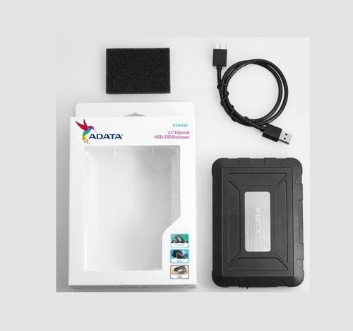 AData ED600 2.5-inch External SSD/HDD Enclosure Tool-Free Design Black - 第 6/6 張圖片