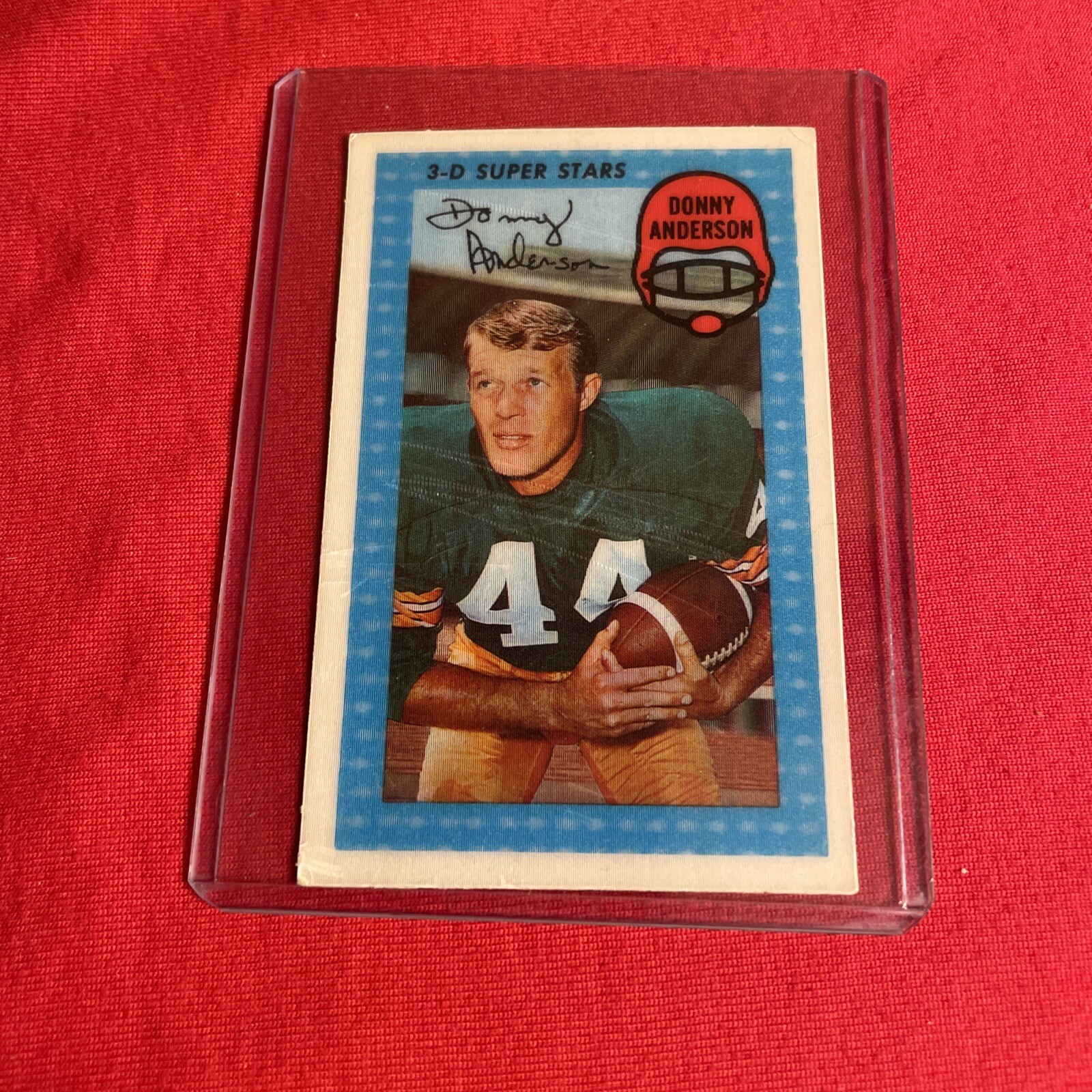 1971 Donny Anderson Football Card Green Bay Packers 3D Super Stars eBay
