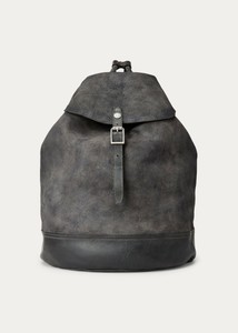 ebay leather rucksack