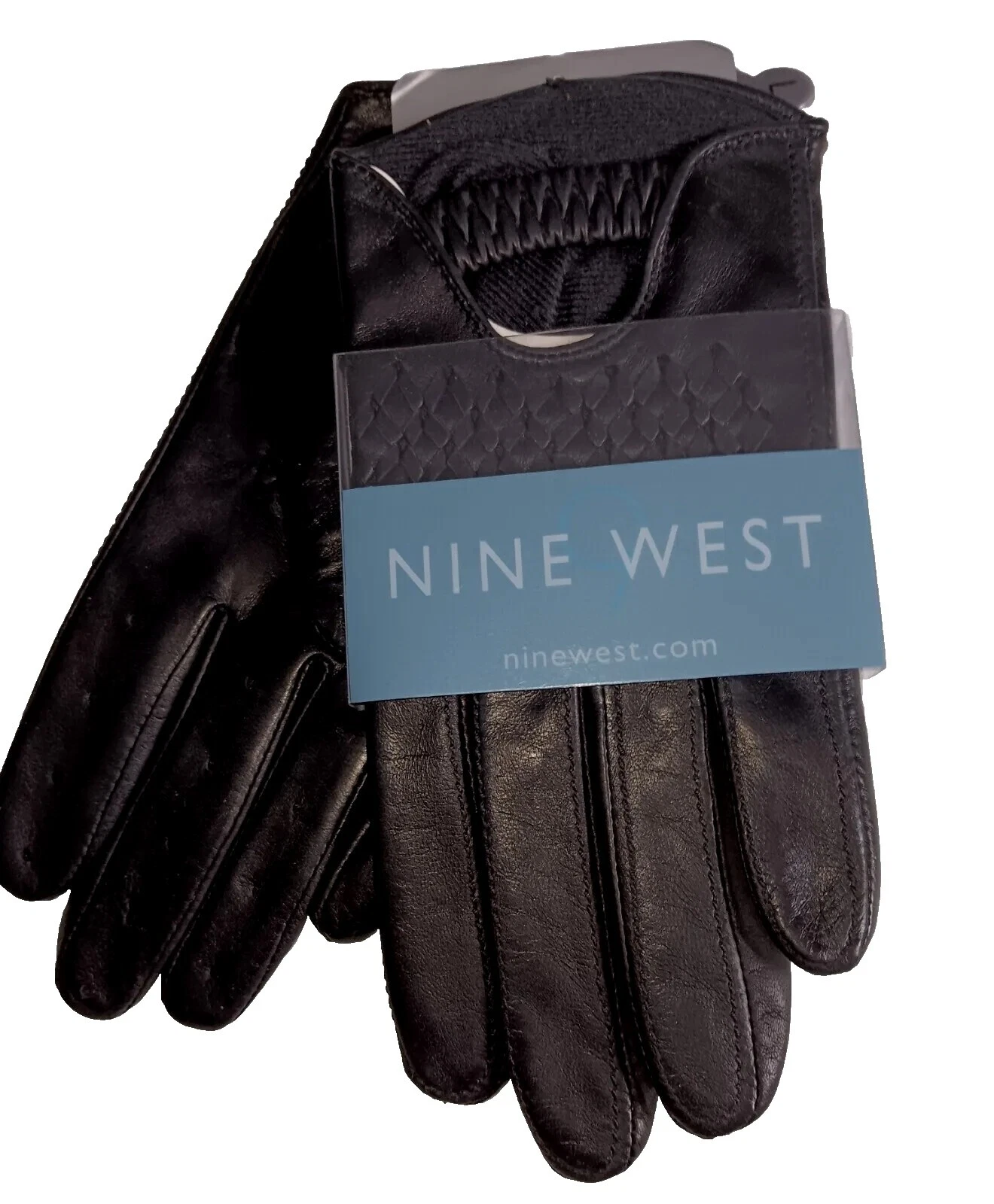 Nine West Mujer Cuero Guantes y mitones para Mujeres