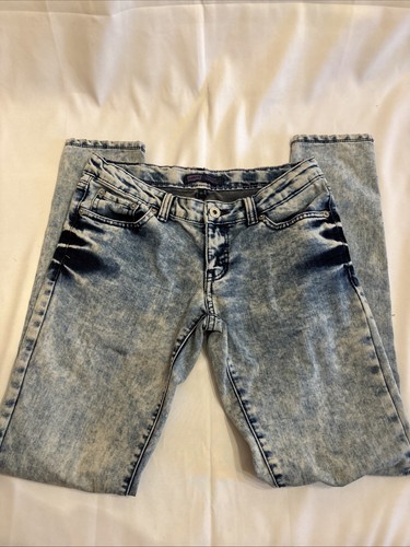 Levi’s Girls SZ 16 Regular Denim Leggings Adjustable Waist Light Wash