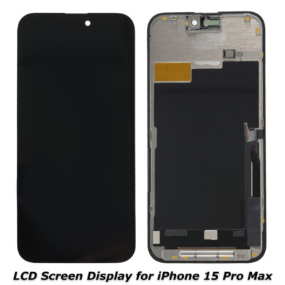 US LCD Display Touch Screen Digitizer Assembly Replacement for iPhone 15 Pro Max
