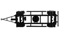 Herpa TS 080835 | HäNgerfahrgestell | Wechselaufbau Mit RadsäTzen (7,45M) | 1:87