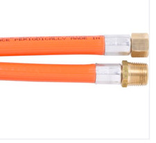 LPG BBQ HEATER COOKER  GAS 5mm HOSE 3/8 M BSP x 1/4 F BSP 2500MM 1322/2500