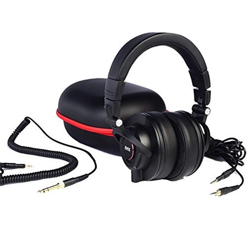 LyxPro HAS30 NoiseCanceling DJ Headphones, OverEar Studio Headphones, Black eBay