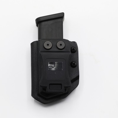Universal IWB/OWB Magazine Kydex Holster, Mag Carrie Fit Single & Double Stack