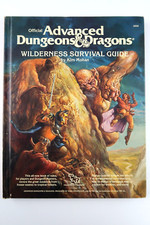 1986 Official Advanced Dungeons & Dragons Wilderness Survival Guide Kim Mohan
