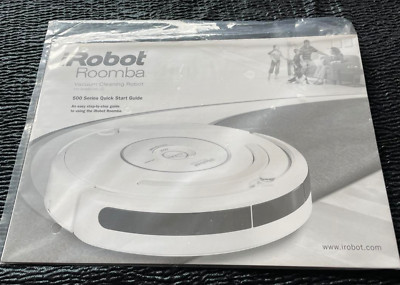 Guide ONLY IRobot Roomba Vacuum Cleaning Robot 500 Series Quick Start Directions