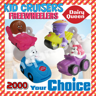 ミルクワゴン　プルトイ　きーままーま　おもちゃ Dairy Queen 2000 KID CRUISERS FREEWHEELERS Sundae Blizzard Car