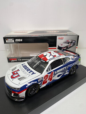 NASCAR 2024 WILLIAM BYRON #24 LIBERTY UNIVERSITY 1/24 CAR
