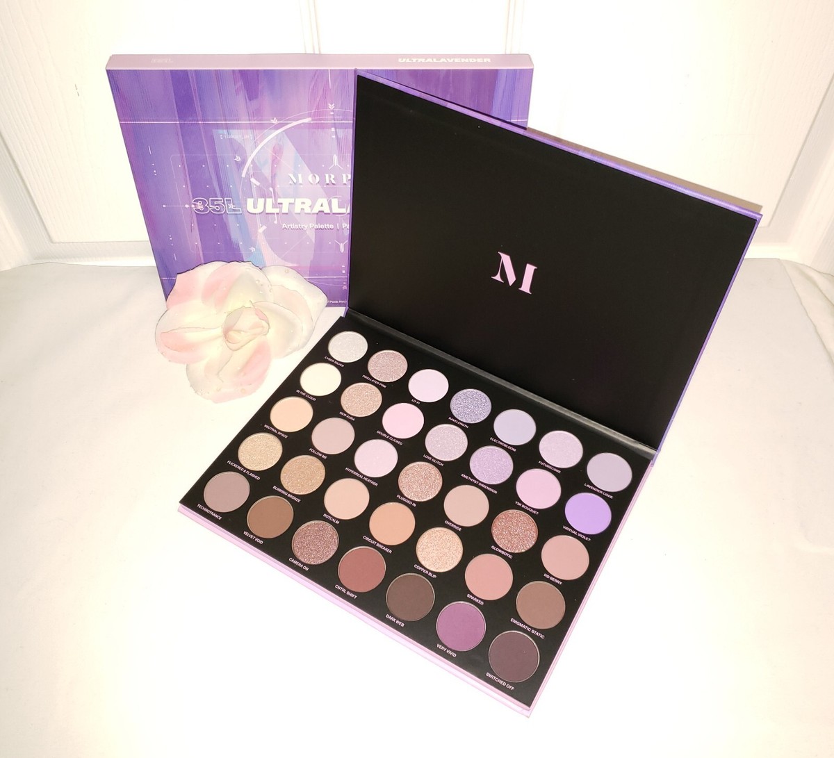 Morphe Brushes 35L Ultralavender Artistry Eyeshadow Palette | eBay