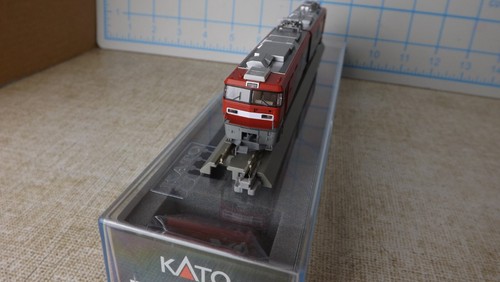 KATO N SCALE 3037-3 EH500 DOUBLE UNIT ELECTRIC FREIGHT LOCOMOTIVE - NEW IN ORIGI - Picture 8 of 13