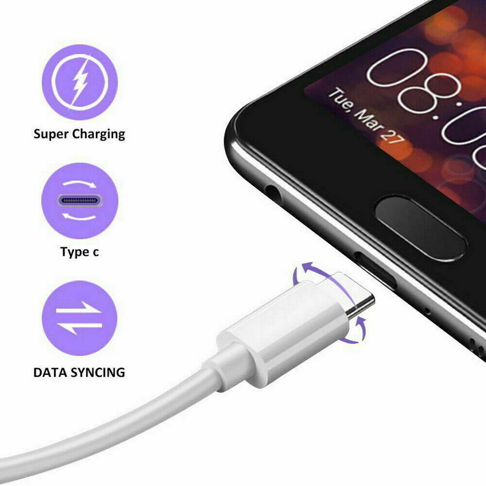 New Huwaei Fast Type C Charging Cable For Huawei P30 UK