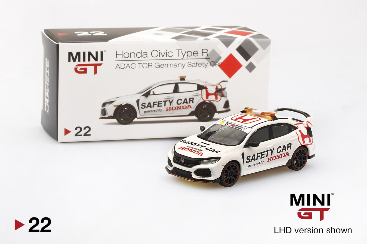 MINI GT 22 Honda Civic Type R ADAC TCR Germany Safety Car