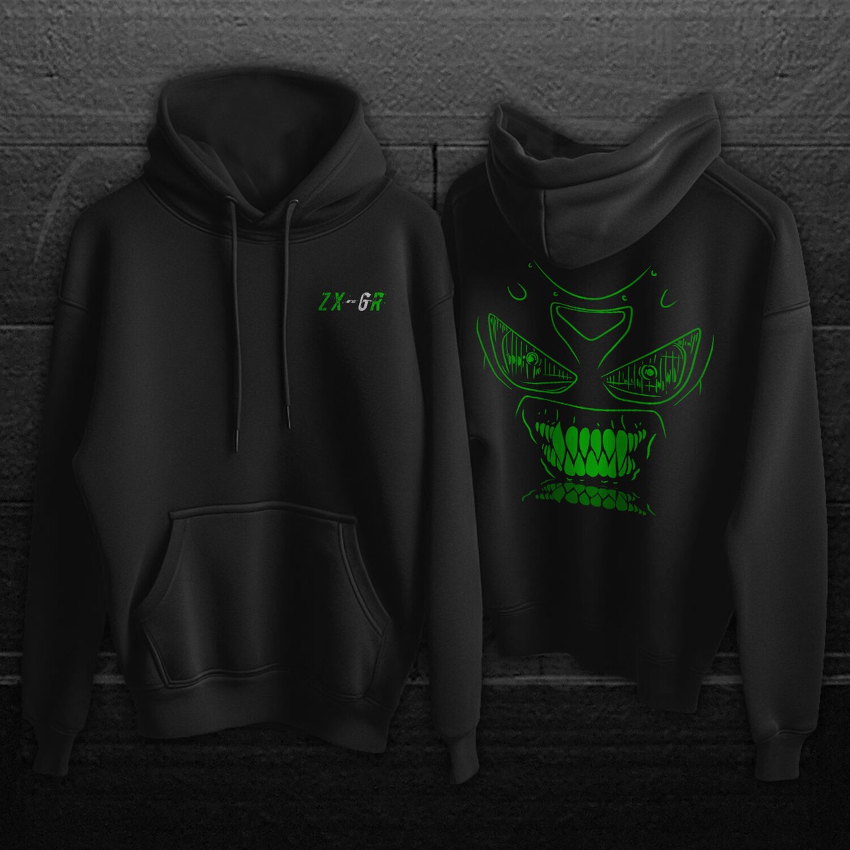 Kawasaki Ninja ZX6R 2005-2006- Motorcycle Hoodie for Sportbike