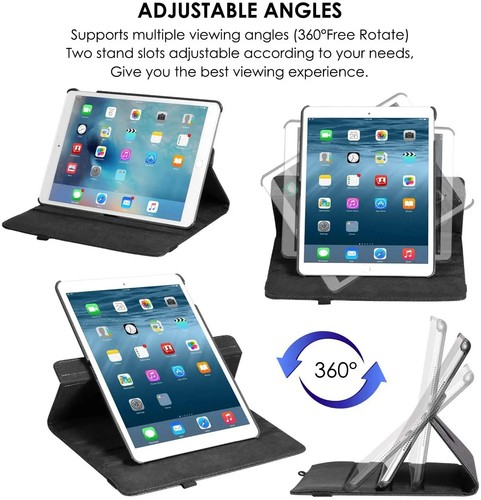 iPad Case Shockproof Cover Leather 10th 9th 8th 7th 6th 5th Gen Air 11 13 Mini - Picture 10 of 25