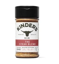 Kinder's Seasoning 2.5 oz THE STEAK BLEND Spice BBQ Grilling Rub ** BB 6/2026 **