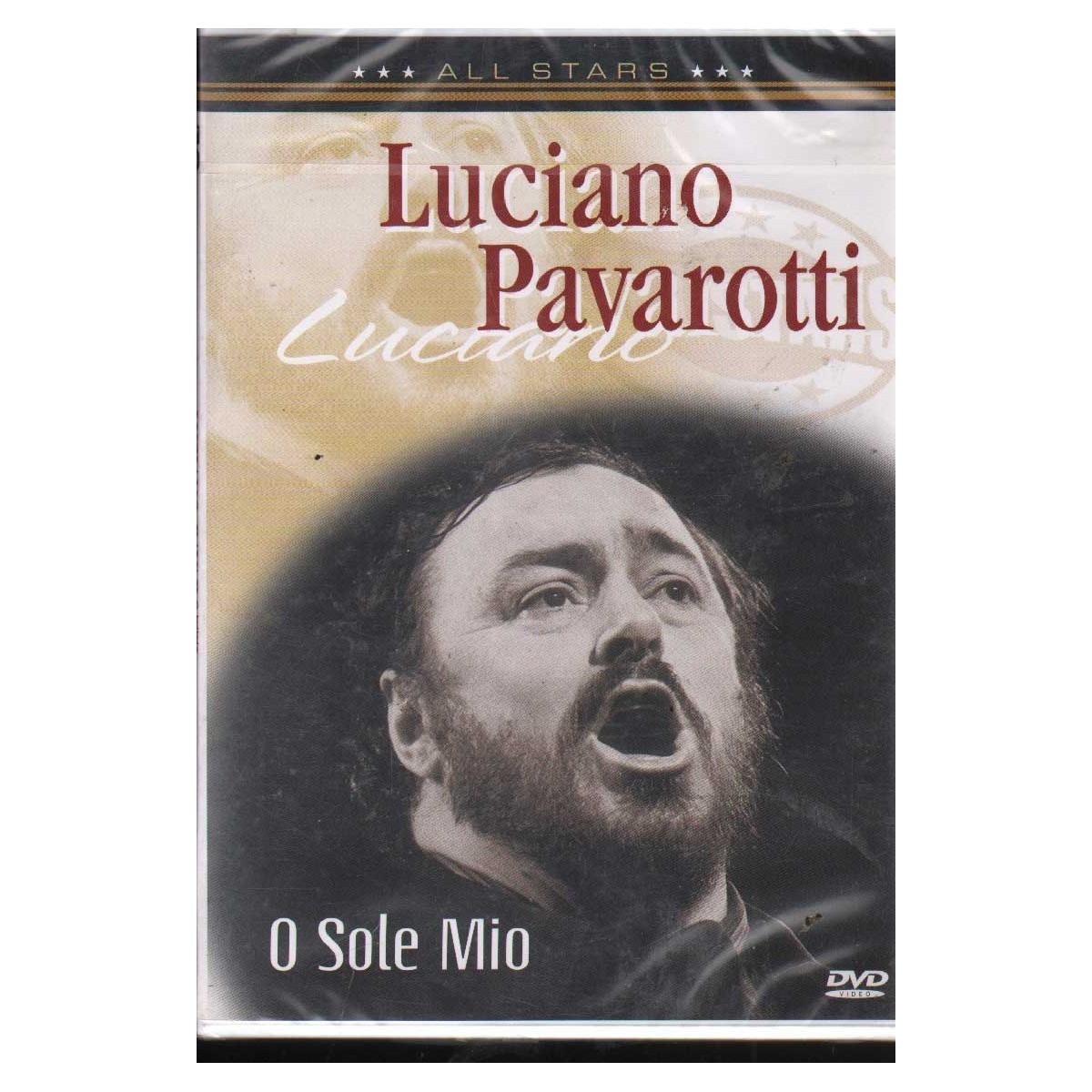 Luciano Pavarotti DVD O Sole Mio All Stars - 13253 Sealed