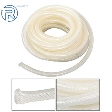 Flexible Clear Braided PVC Hose 3/4" ID x 1" OD 50ft, Heavy Duty High Pressure