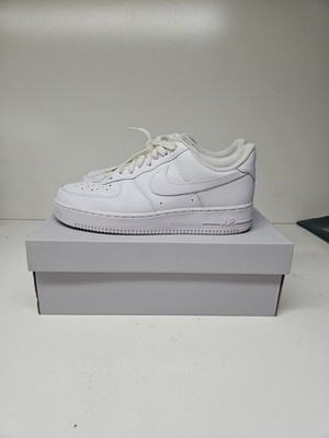 Nike Air Force 1 '07 Triple White Mens Size 10 CW2288-111 Low Top Sneakers