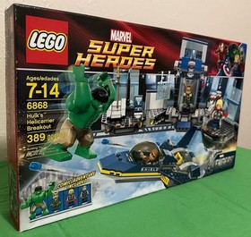 LEGO Marvel: Hulk's Helicarrier Breakout (6868) RETIRED/SEALED