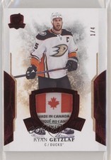 2017-18 Upper Deck The Cup Red Foil 1/4 Ryan Getzlaf #2 a2v
